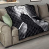Tokyo Ghoul Anime Premium Quilt - Ken Kaneki In Darkness Shadow Red Eye Quilt Blanket 15