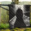 Tokyo Ghoul Anime Premium Quilt - Ken Kaneki In Darkness Shadow Red Eye Quilt Blanket 13