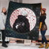Tokyo Ghoul Anime Premium Quilt - Ken Kaneki Looking Back Bloody Wall Quilt Blanket 1
