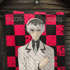 Tokyo Ghoul Anime Premium Quilt - Prince Ken Kaneki Wearing White Suit Quilt Blanket 7