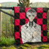 Tokyo Ghoul Anime Premium Quilt - Prince Ken Kaneki Wearing White Suit Quilt Blanket 13