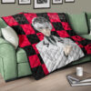 Tokyo Ghoul Anime Premium Quilt - Prince Ken Kaneki Wearing White Suit Quilt Blanket 17