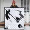 Tokyo Ghoul Anime Premium Quilt - Suzuya Juuzou XIII Fighting Cut Off Head Quilt Blanket 3