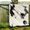 Tokyo Ghoul Anime Premium Quilt - Suzuya Juuzou XIII Fighting Cut Off Head Quilt Blanket 13
