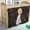 Tokyo Revengers Anime Cool Mikey Gang Kanji Text Premium Quilt Blanket 21