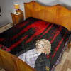 Tokyo Revengers Anime Cool Mikey Gang Shadow Red Black Theme Premium Quilt Blanket 19