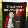 Tokyo Revengers Anime Mikey And Draken No Emotional Face Premium Quilt Blanket 5
