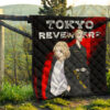 Tokyo Revengers Anime Mikey And Draken No Emotional Face Premium Quilt Blanket 13