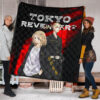 Tokyo Revengers Anime Mikey And Draken No Emotional Face Premium Quilt Blanket 1