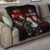 Tokyo Revengers Anime Mikey And Draken Together Red Theme Premium Quilt Blanket 15