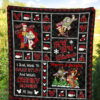 Toy Story Quilt Blanket Woody And Buzz Lightyear Christmas Theme 5