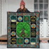 Tree Of Life Quilt Blanket Gift Idea For Earth Lover 21