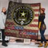 US Independence Day US Army University Always Faithful Premium Quilt Blanket 1