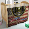 US Independence Day US Army University Always Faithful Premium Quilt Blanket 21