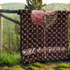 Valentine Premium Quilt - Skeleton Chest In Pink Heart Skull Patterns Quilt Blanket 13