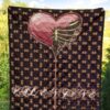 Valentine Premium Quilt - Skeleton Chest In Pink Heart Skull Patterns Quilt Blanket 5