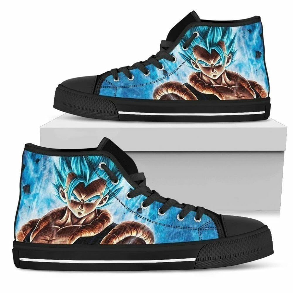 Vegeto Sneakers High Top Shoes Dragon Ball Fan Gift