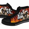 Vulcan Joseph Fire Force Sneakers Anime High Top Shoes Fan 3