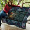 We Are Here To Heal Quilt Blanket For Yoga Lover 7