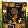 Wild Turkey Quilt Blanket All I Need Is Whisky Gift Idea 5