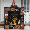 Woodford Reserve Quilt Blanket All I Need Is Whisky Gift Idea 3