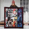 Yor Forger And Loid Forger Spy x Family Premium Quilt Blanket Anime Home Decor Custom For Fans 3