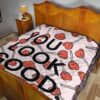 You Look Good Sweet Heart Candy Patterns Premium Quilt Blanket 19