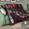 Yuji Itadori And Sukuna Jujutsu Kaisen Premium Quilt Blanket Anime Home Decor Custom For Fans 17