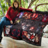 Yuji Itadori And Sukuna Jujutsu Kaisen Premium Quilt Blanket Anime Home Decor Custom For Fans 11