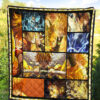Zenitsu Agatsuma Demon Slayer Premium Quilt Blanket Anime Home Decor Custom For Fans 5