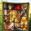 Zenitsu Agatsuma Premium Quilt Blanket Anime Home Decor Custom For Fans 5