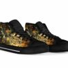 Zenitsu Sneakers Kimetsu No Yaiba High Top Shoes Anime Fan 1