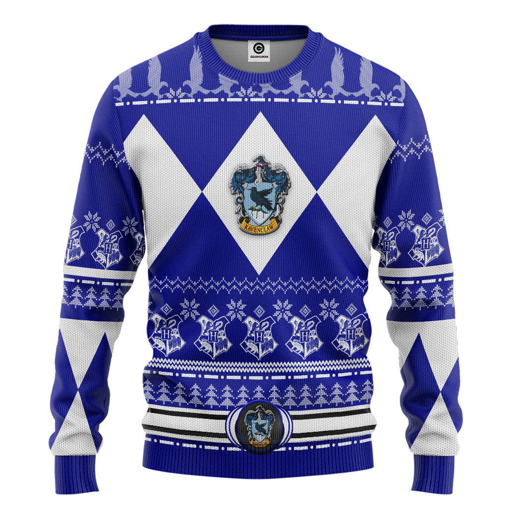 Harry Potter Ravenclaw House Custom Ugly Christmas Sweater