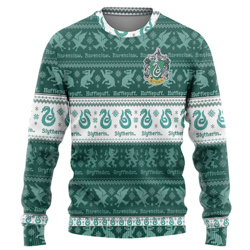 Harry Potter Slytherin Quidditch Ugly Sweater