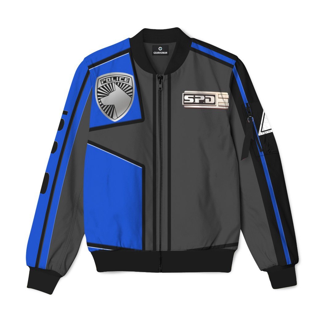 Power Rangers SPD Blue Uniform Bomber