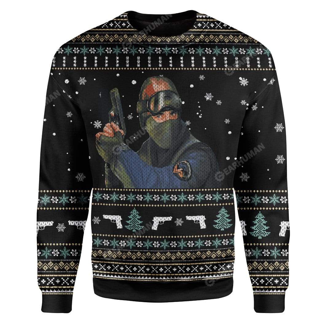 Ugly Counter Strike Custom Sweater Apparel