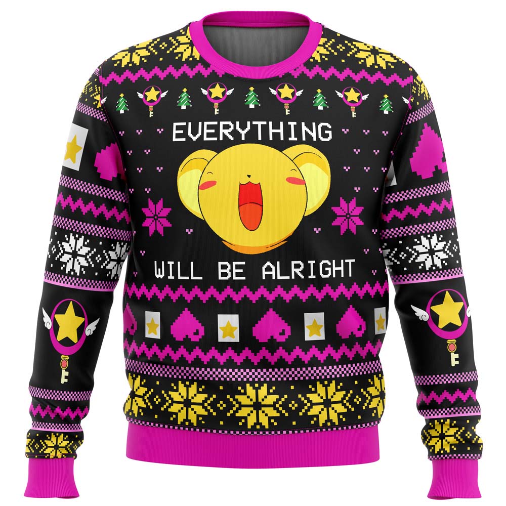 CARDCAPTOR SAKURA HAPPY Ugly Christmas Sweater