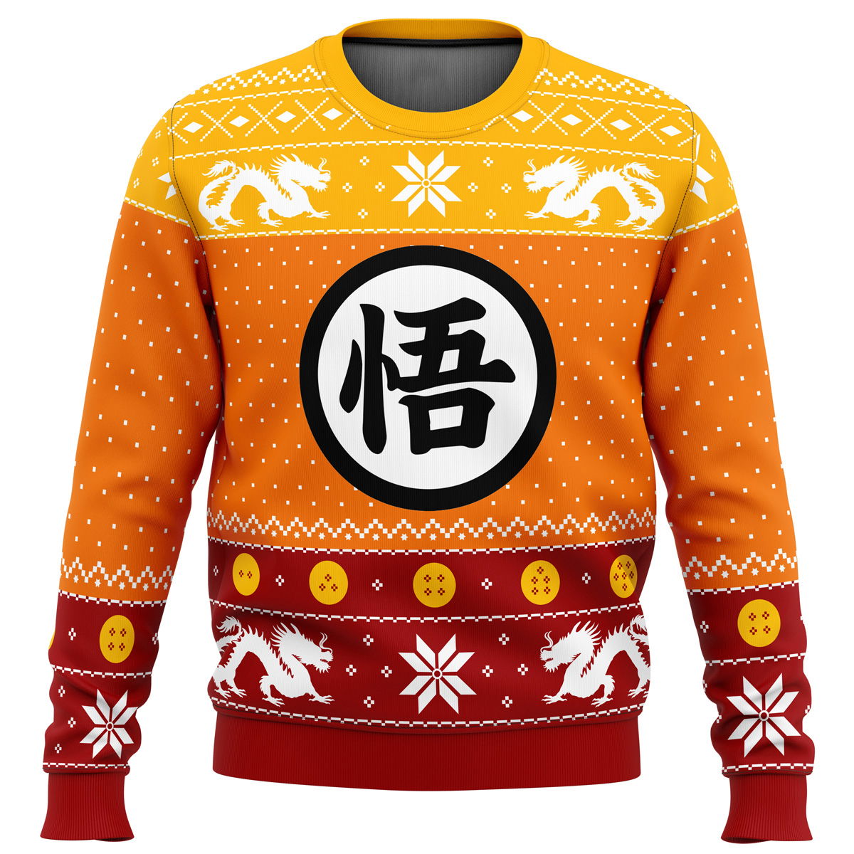 Dragon Ball Z Goku Christmas Ugly Christmas Sweater