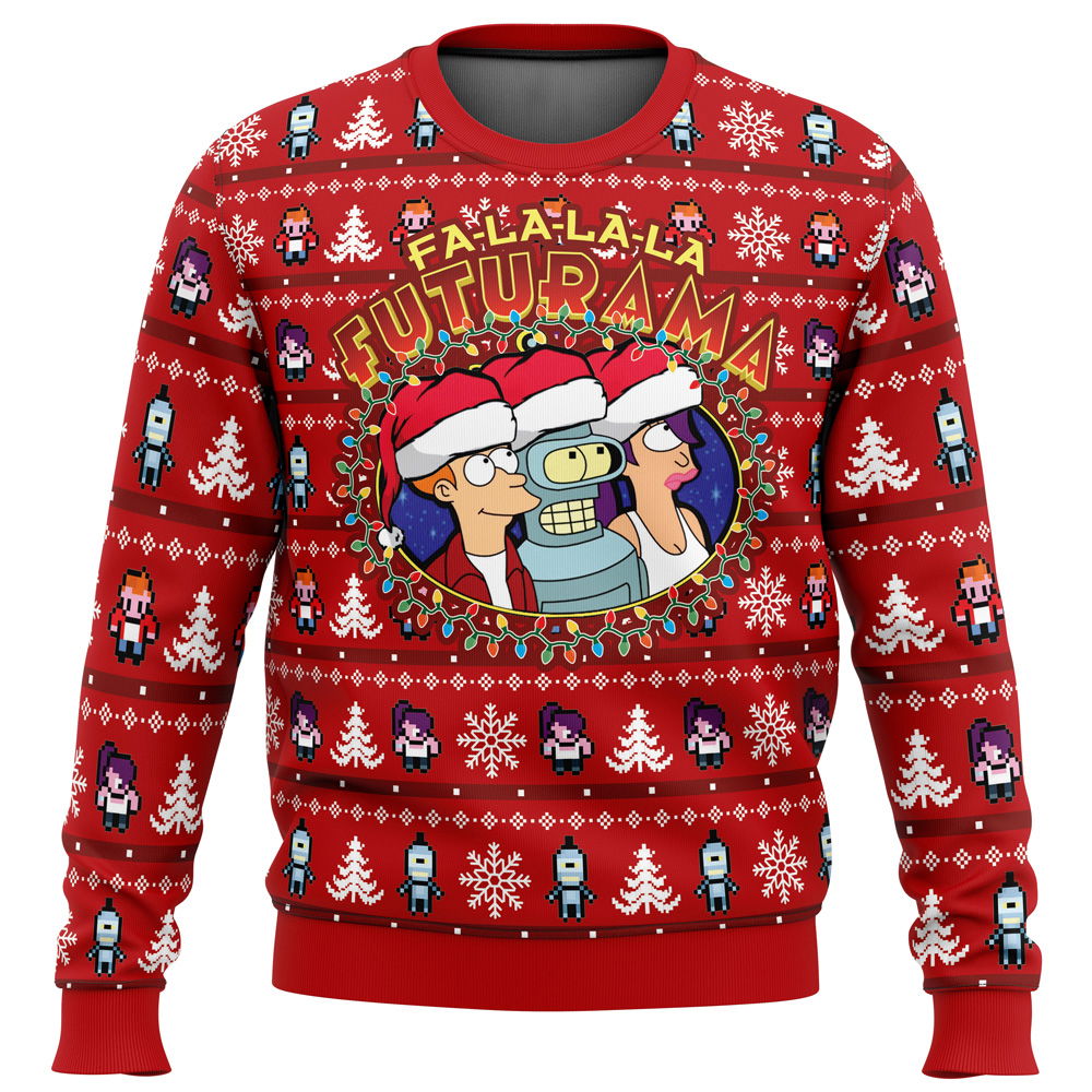 Fa-La-La-La Futurama Ugly Christmas Sweater