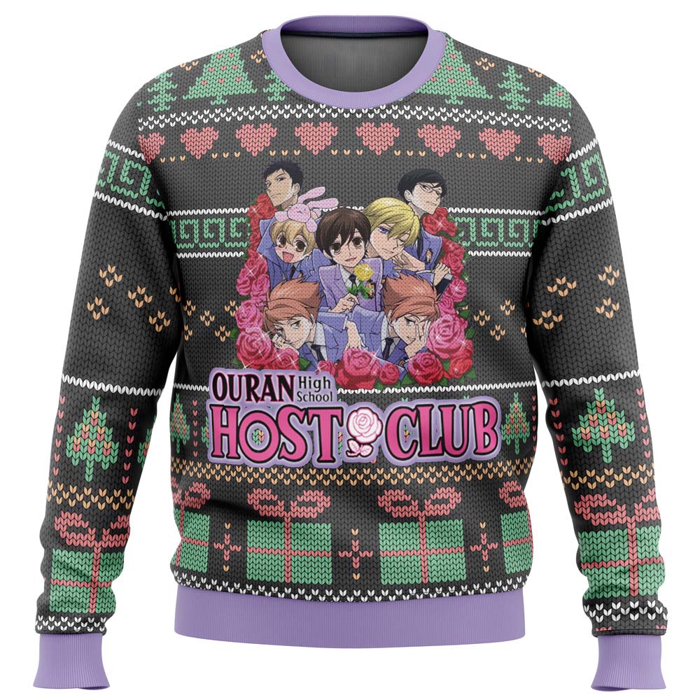 Ouran High School Alt Ugly Christmas Sweater