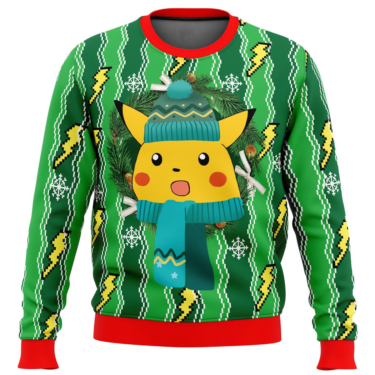 Pikachu Pokemon Ugly Christmas Sweater