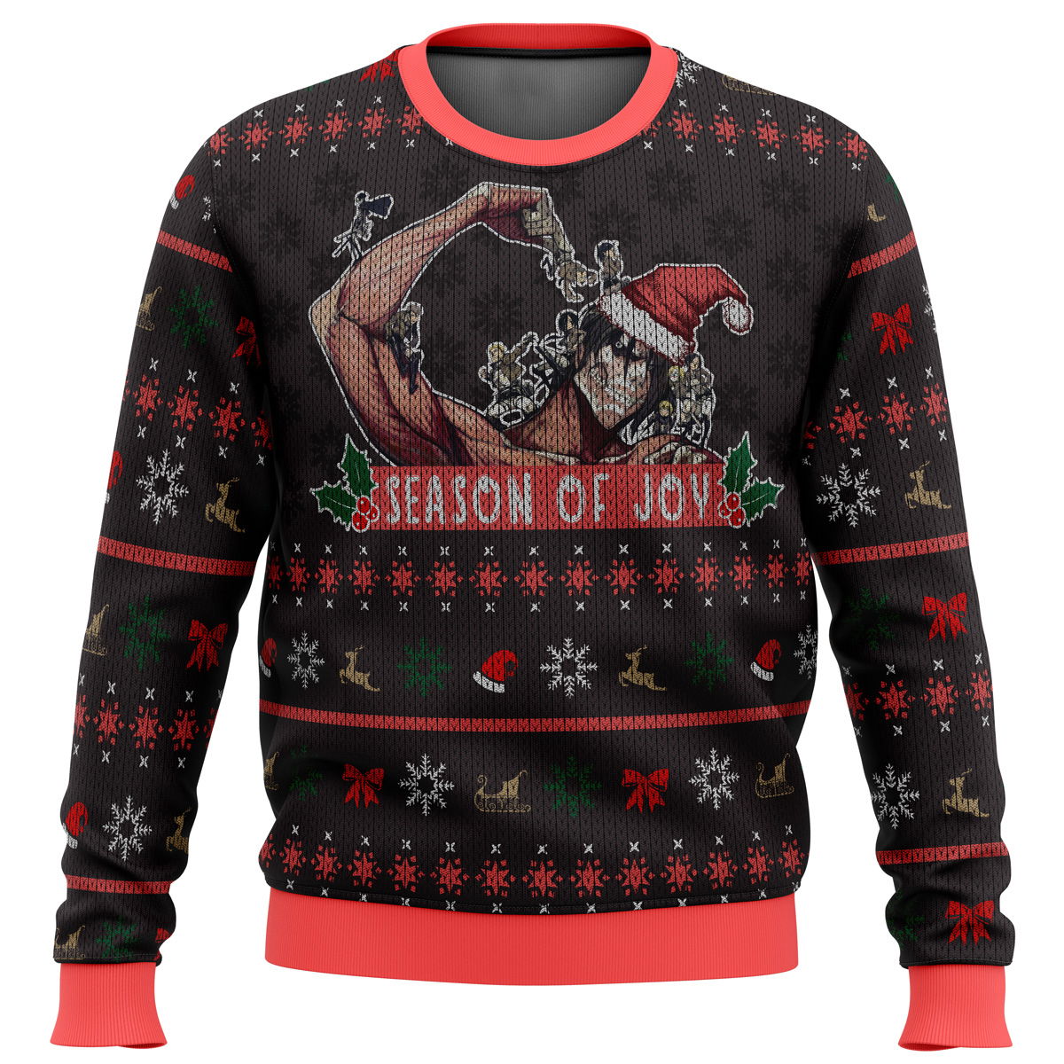 Season of Joy Attack on Titan Ugly Christmas Sweater