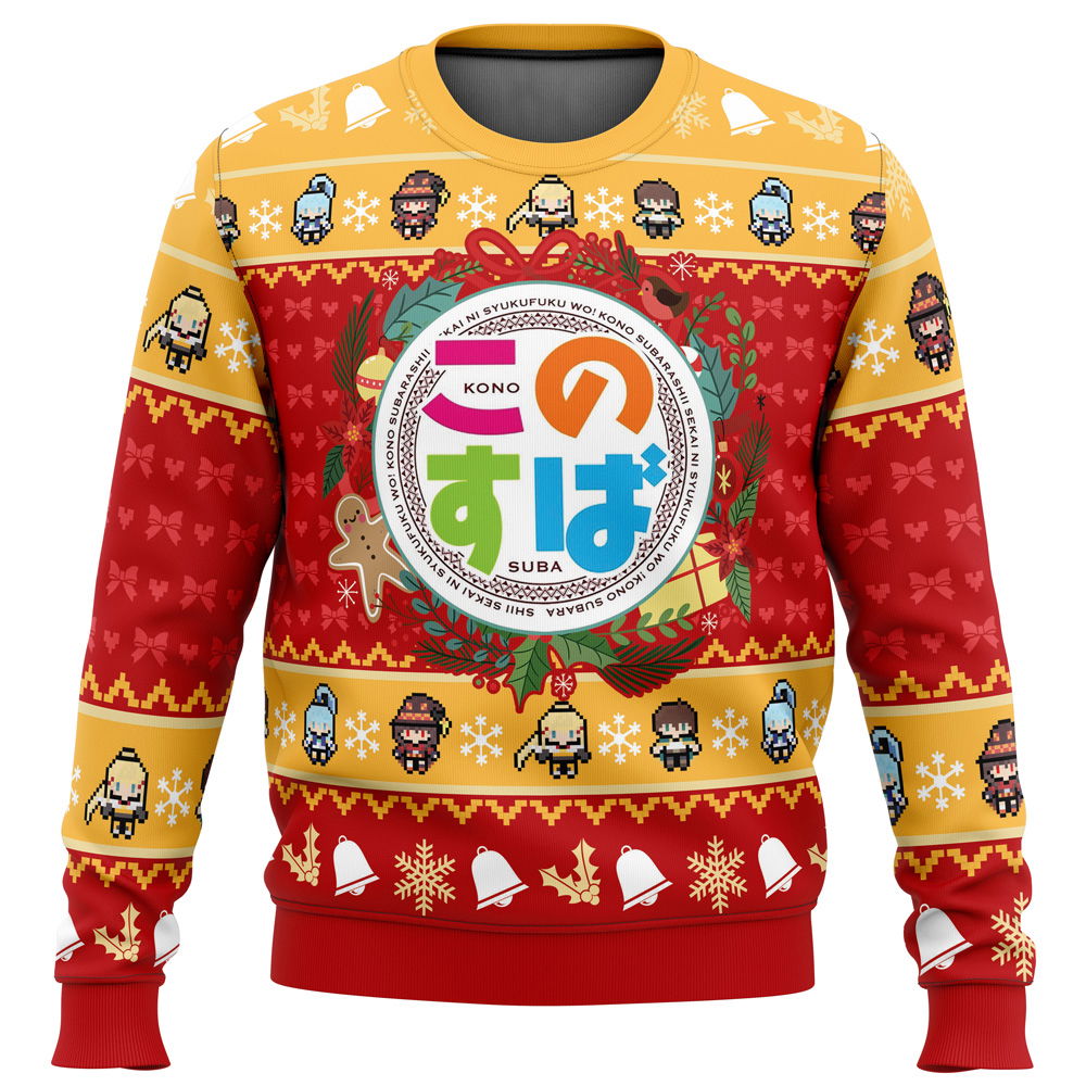 Wonderful Christmas Konosuba Ugly Christmas Sweater