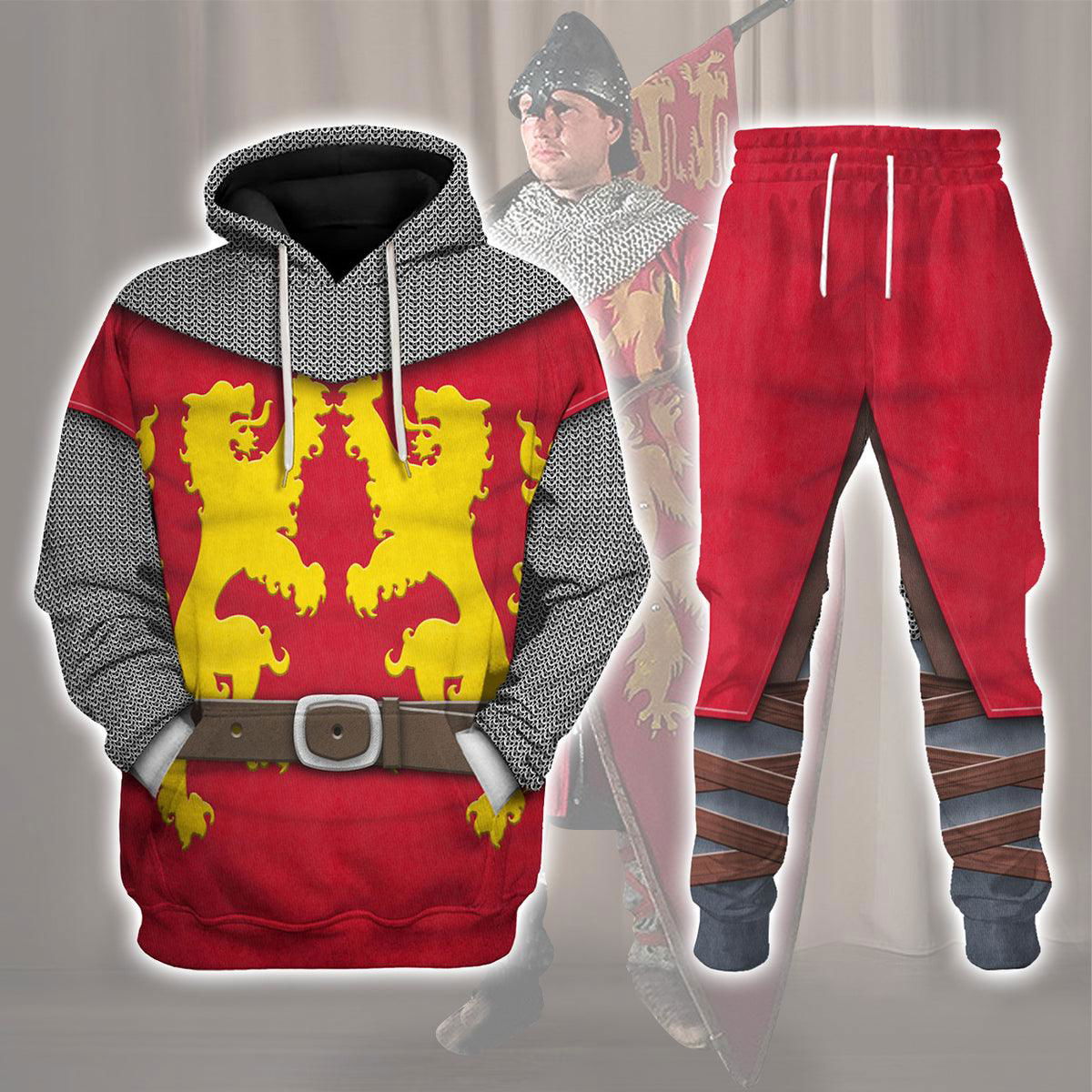 1147 -1149 English Knights Costume Hoodie Sweatshirt T-Shirt Tracksuit