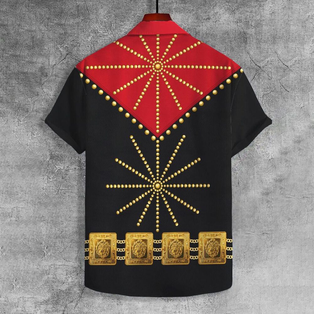 Elvis Cisco Red Unisex Hawaii Shirt