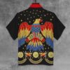 Elvis Eagle Black Unisex Hawaii Shirt 1