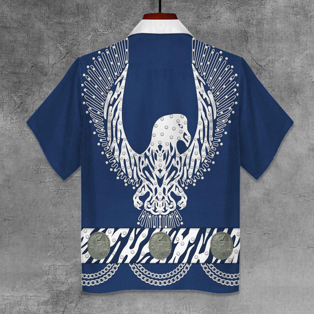 Elvis Silver Phoenix Unisex Hawaii Shirt