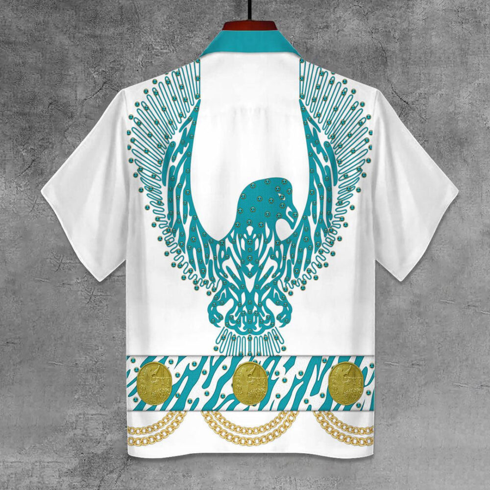 Elvis Turquoise Phoenix Unisex Hawaii Shirt