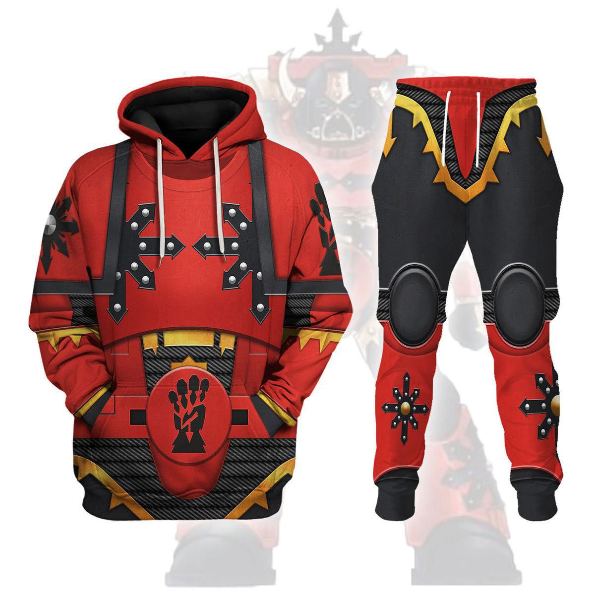 A Red Corsairs Heretic Astartes T-shirt Hoodie Sweatpants Cosplay