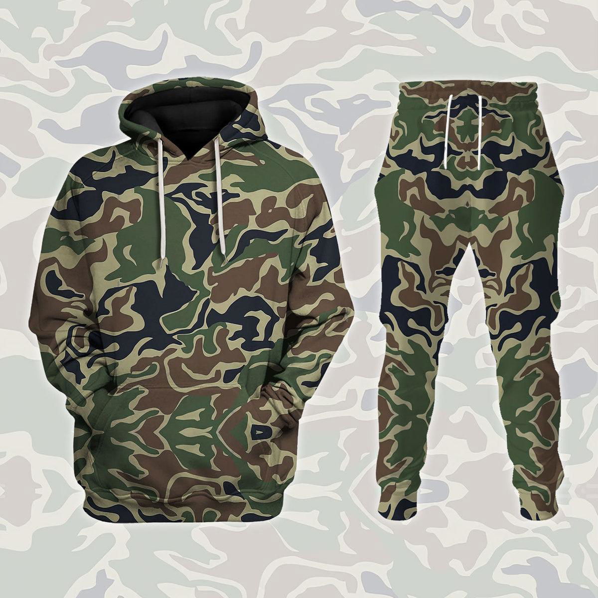 Aliens USCM Colonial Marines Camo Costume Hoodie Sweatshirt T-Shirt Tracksuit